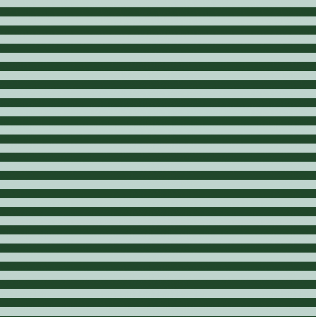 The Harper Romper - Green & Mint Stripes