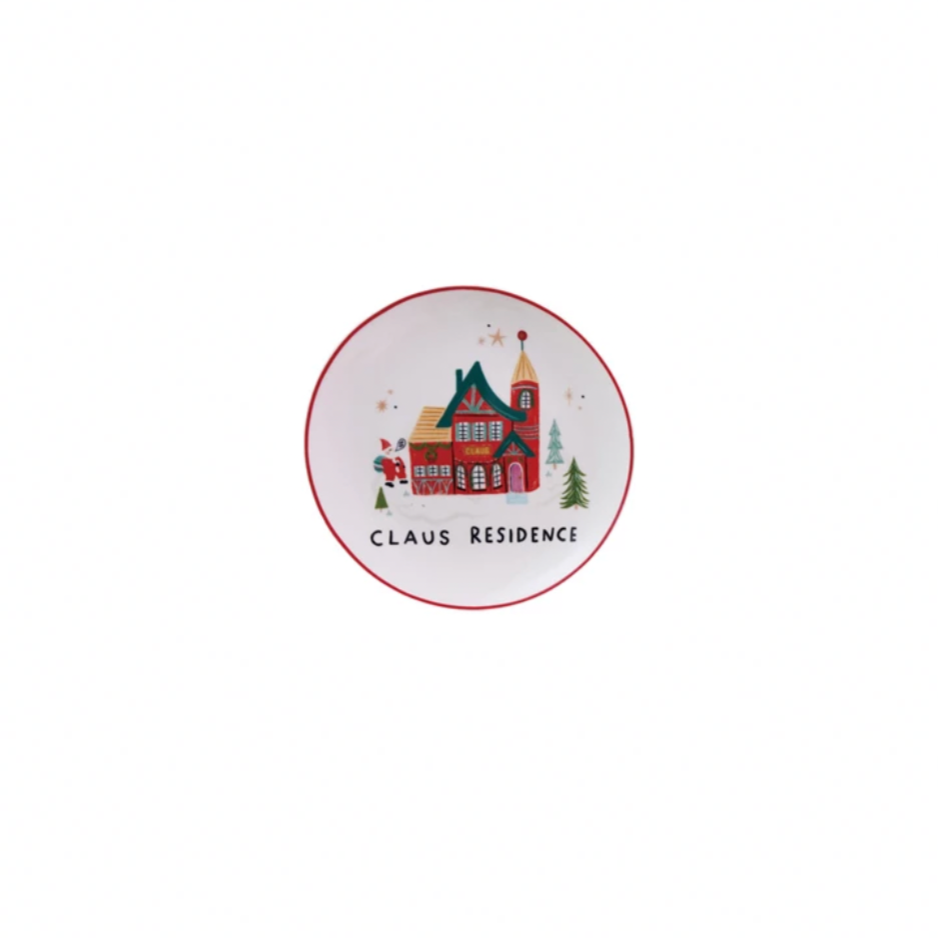 Clause Residence Stoneware Plate
