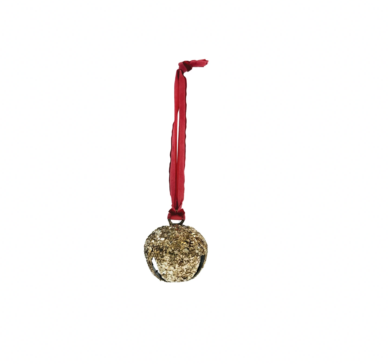 Sparkling Round Bell Ornament