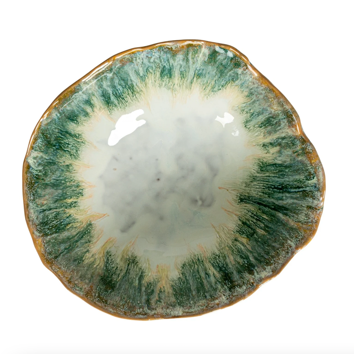 Stoneware Footed Bowl