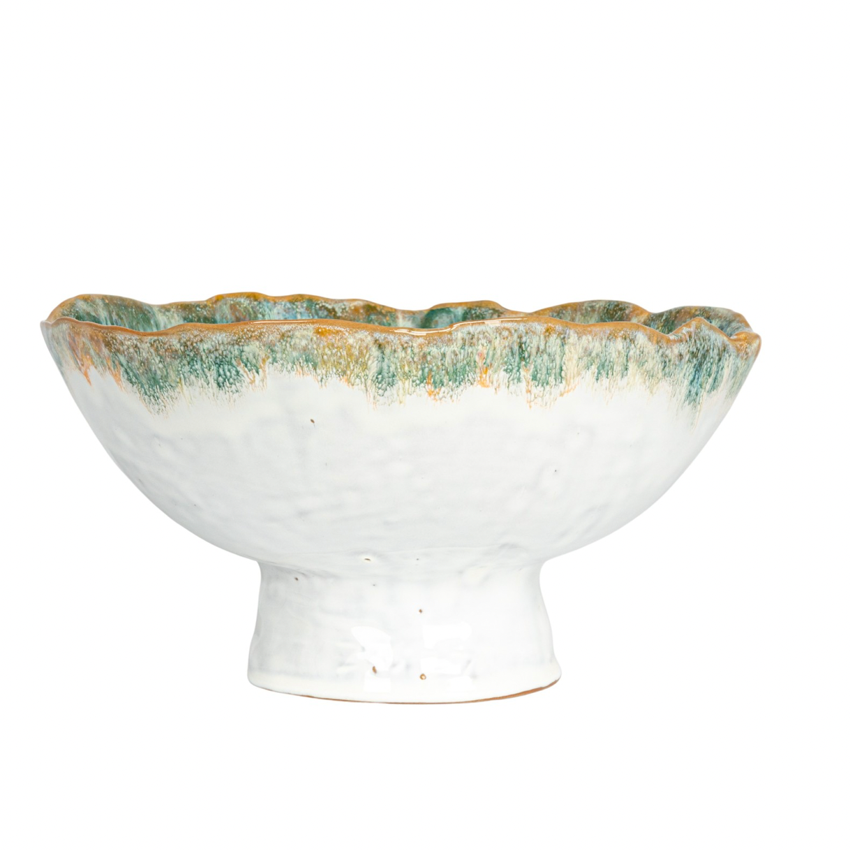 Stoneware Footed Bowl