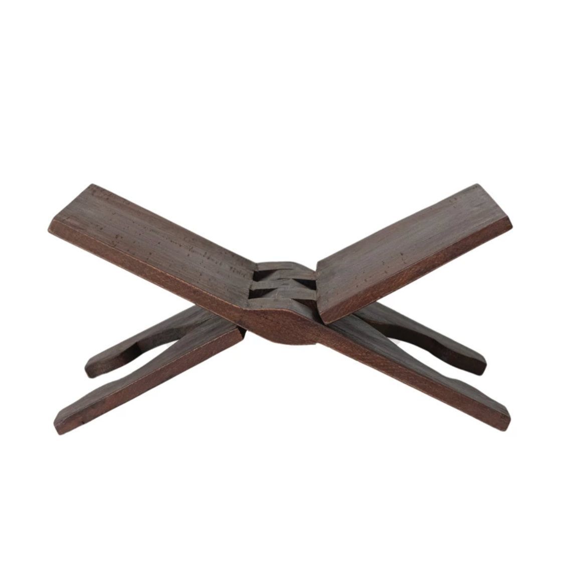 Reclaimed Wood Vintage Reproduction Oversized Folding Book Holder