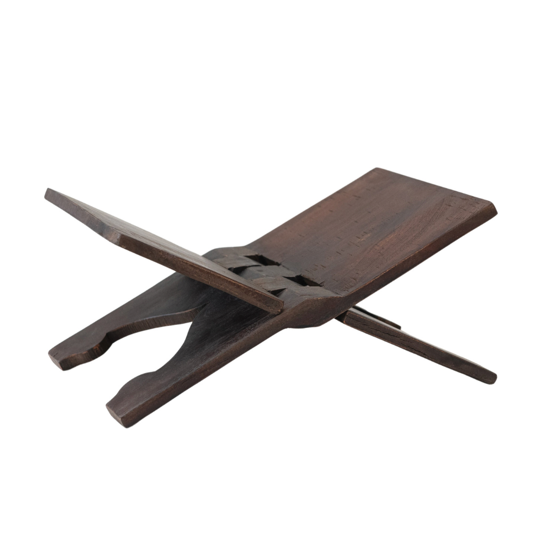 Reclaimed Wood Vintage Reproduction Oversized Folding Book Holder