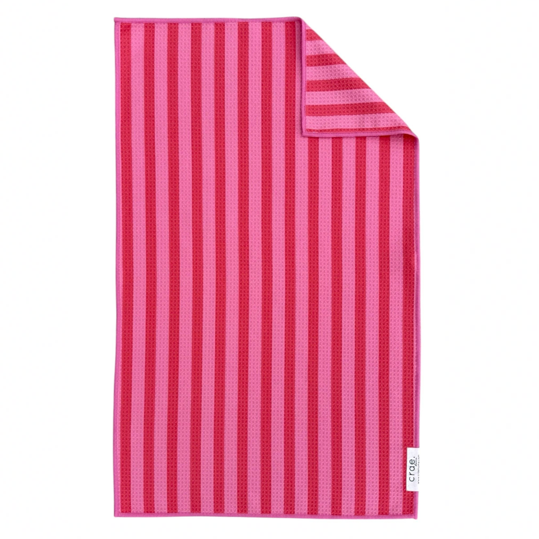 Pink Licorice Reversible Hand Towel