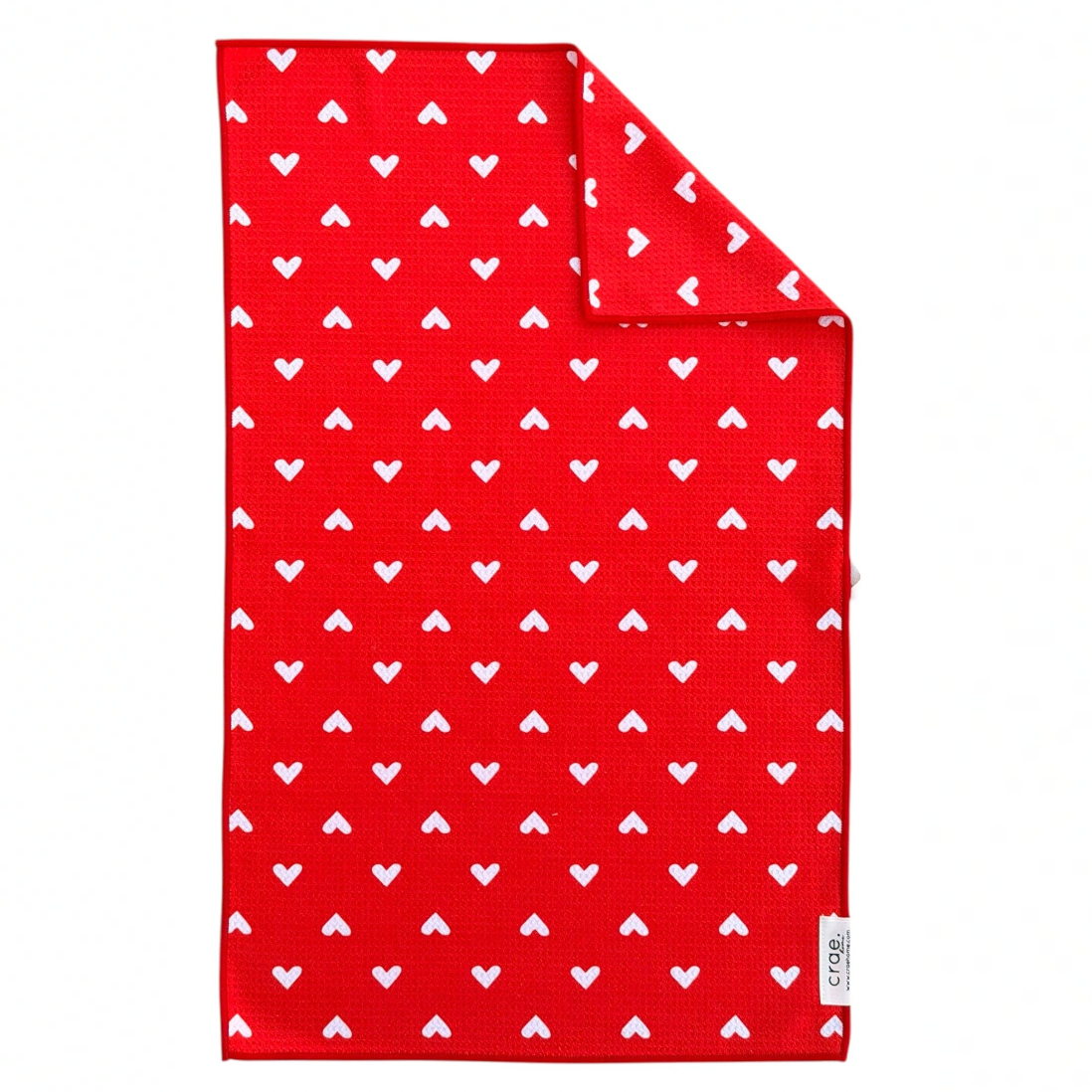 Red Hot Reversible Hand Towel