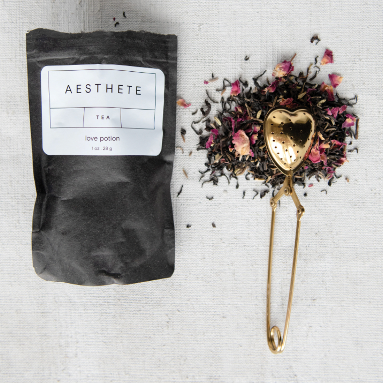 Heart Shaped Loose Tea Strainer