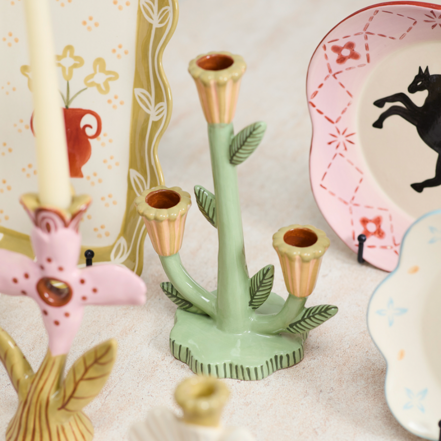 Soft Petal Candleholder