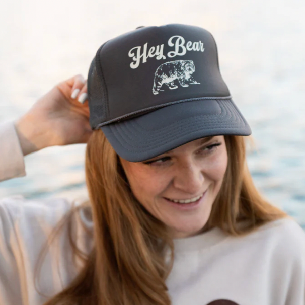 Hey Bear Trucker Hat