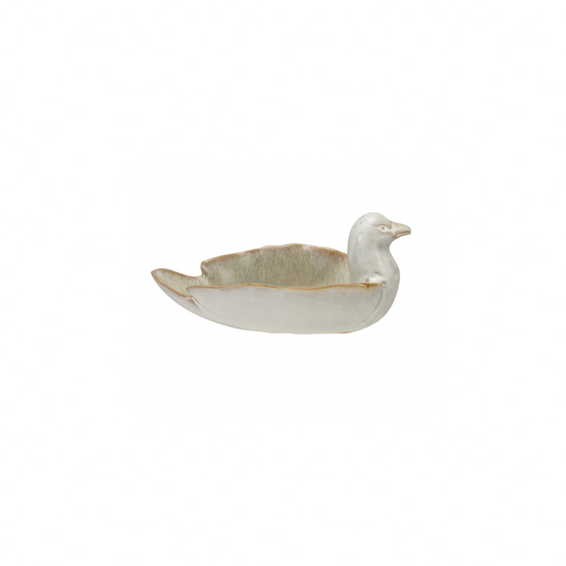Stoneware Bird Shaped Dish