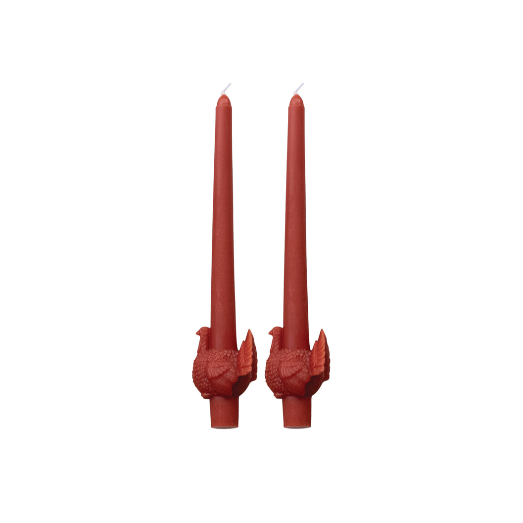 Unscented Turkey Taper Candles