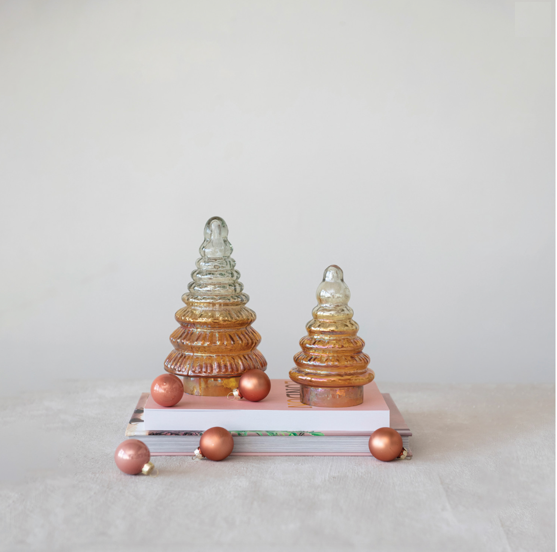 Amber Grove Glass Tree
