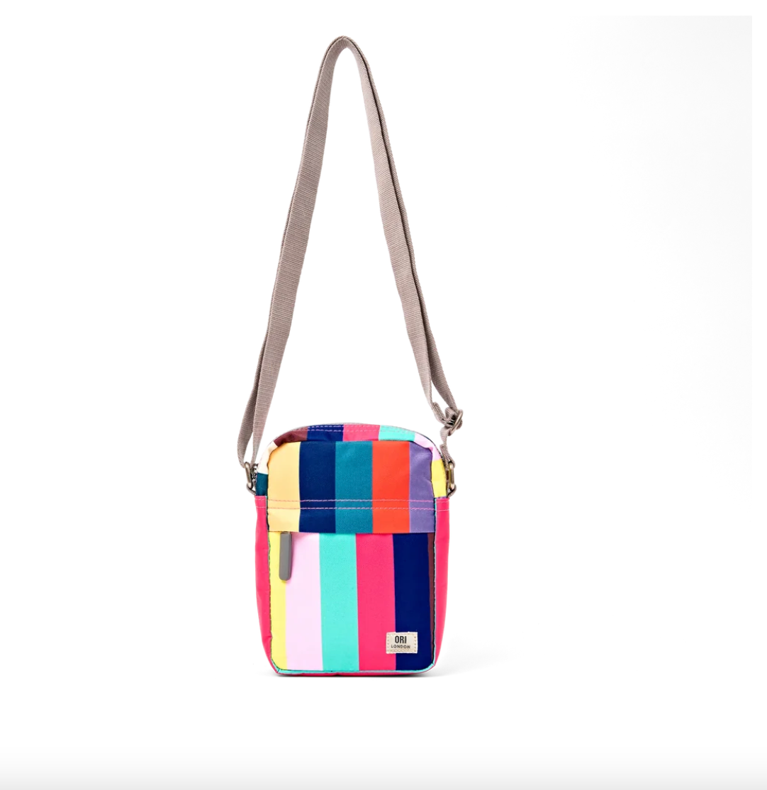 Bond Pocket Crossbody Bag in Wide Multi Stripe