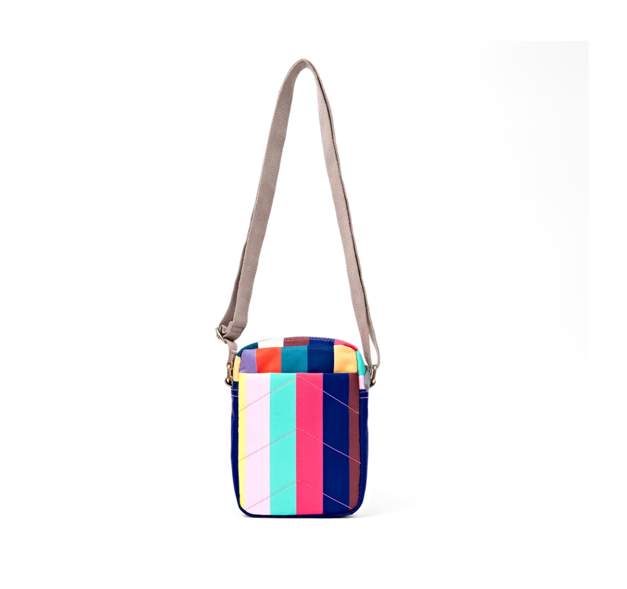 Bond Pocket Crossbody Bag in Wide Multi Stripe