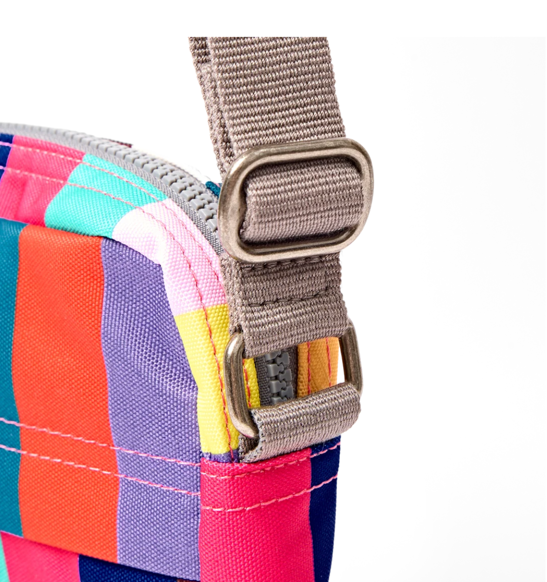 Bond Pocket Crossbody Bag in Wide Multi Stripe
