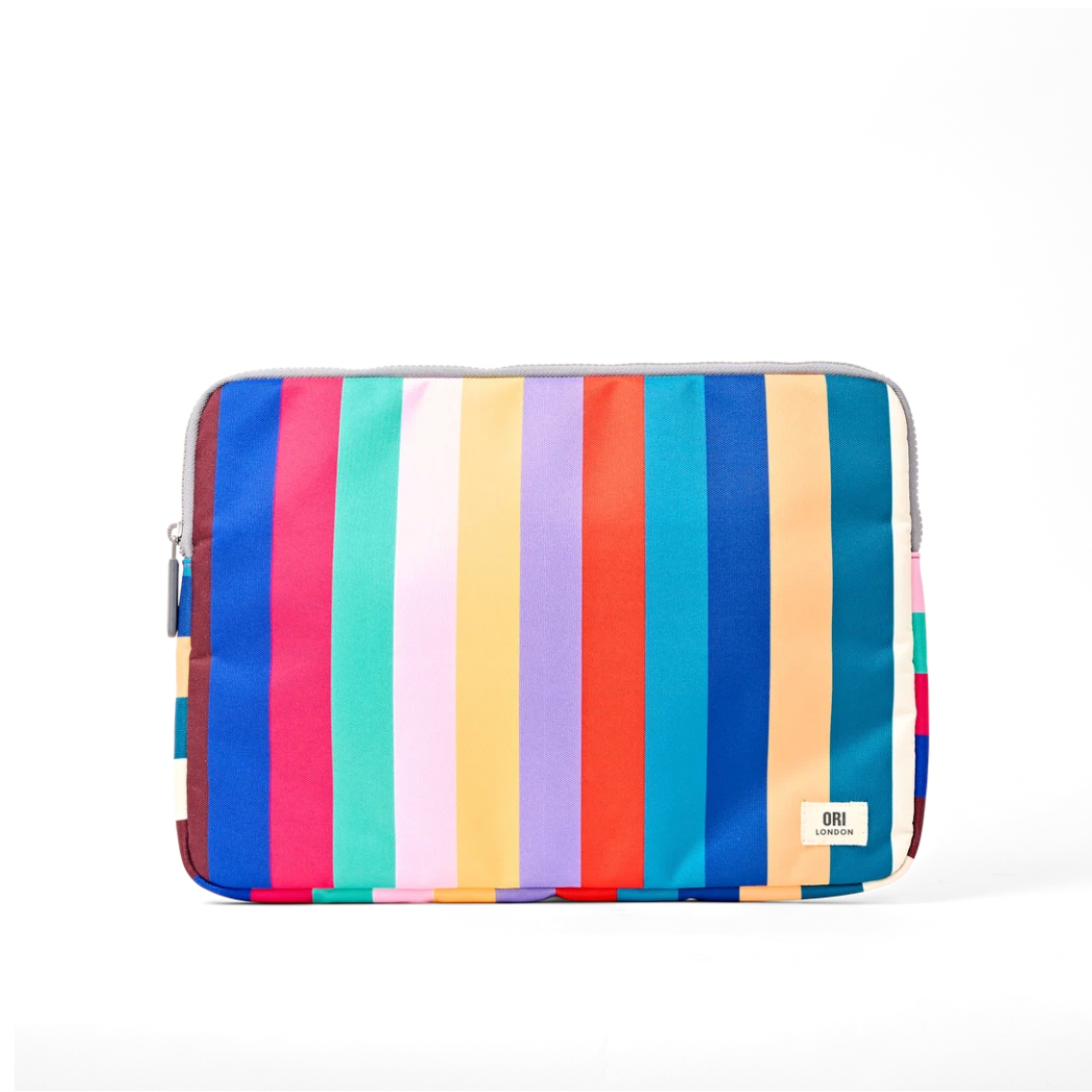 Brick Lane Laptop Sleeve in Wide Multi Stripe