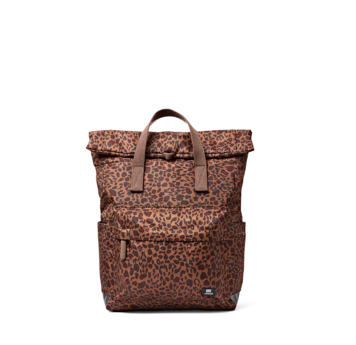 Canfield Roll Top Backpack in Mini Leopard