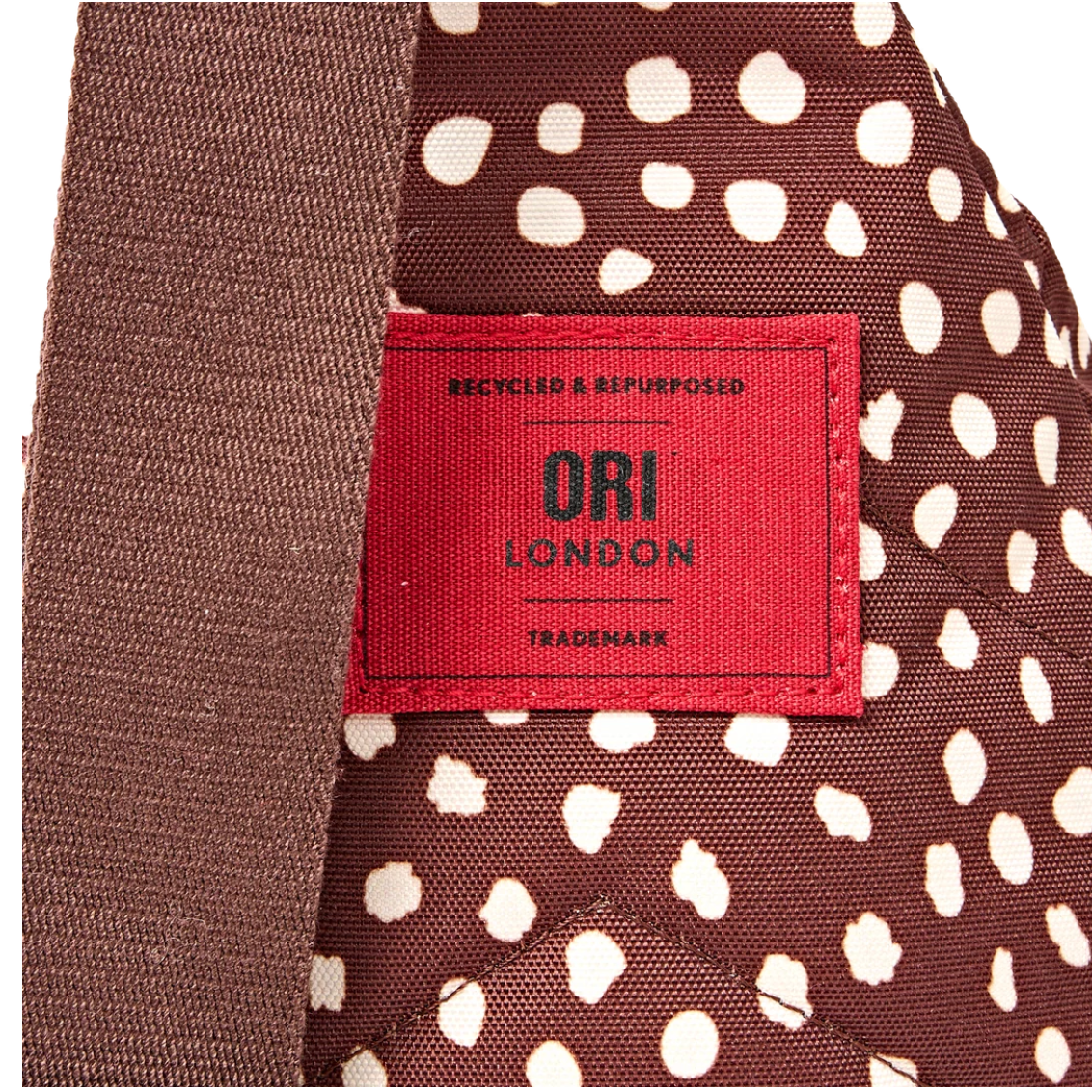 Willesden Sling Bag in Brown Dot