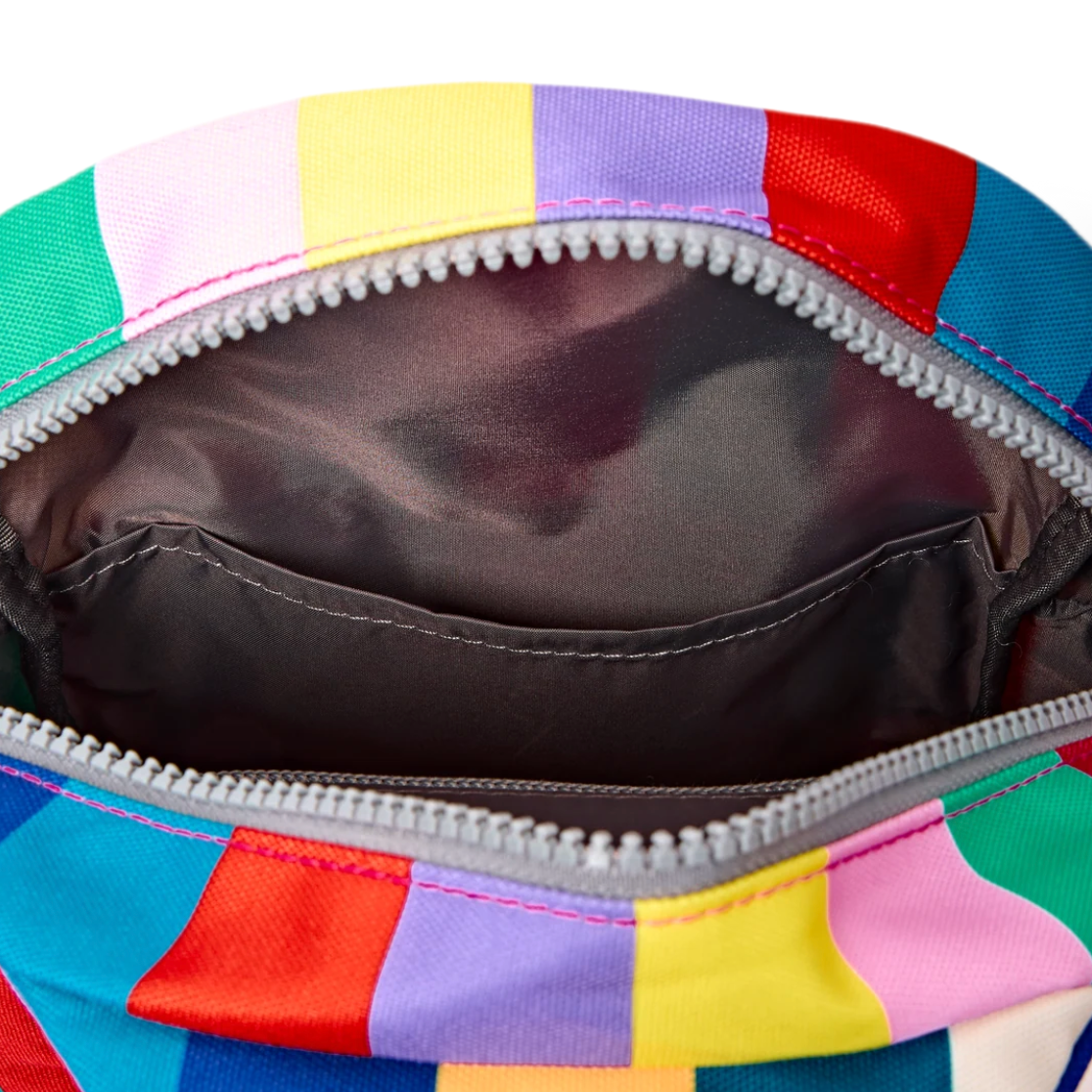 Willesden Sling Bag in Wide Multi Stripe