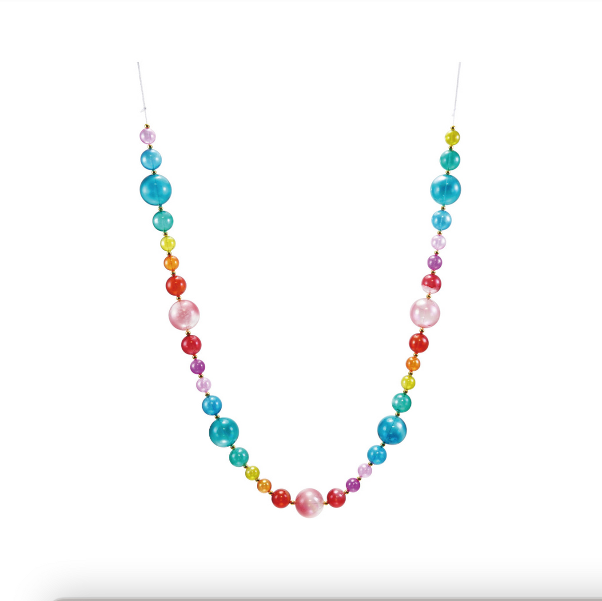 Holiday Confetti plastic Ball Garland