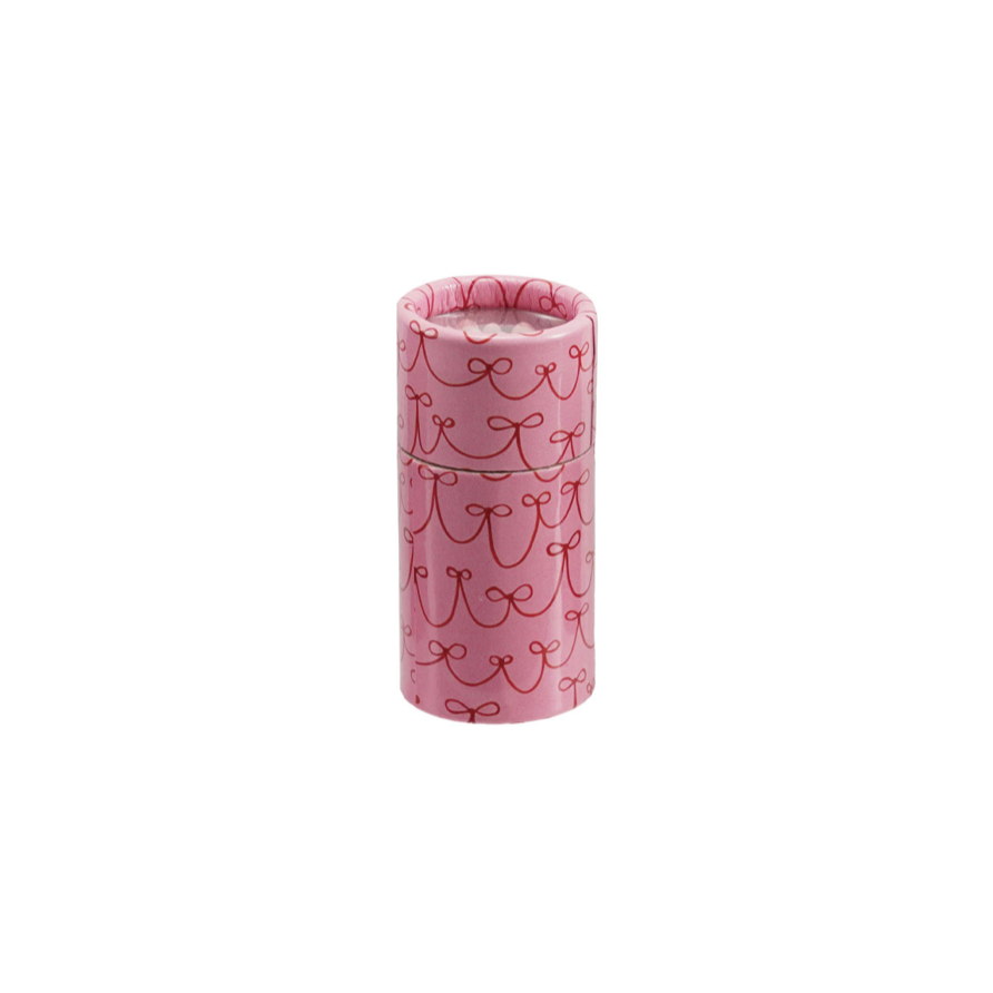 Retro Holiday Safety Matches Tube - Bows