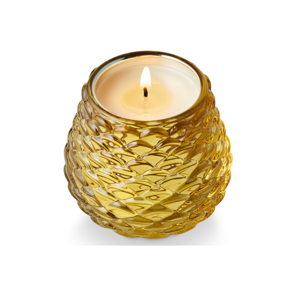 Cranberry Currant Pinecone Votive