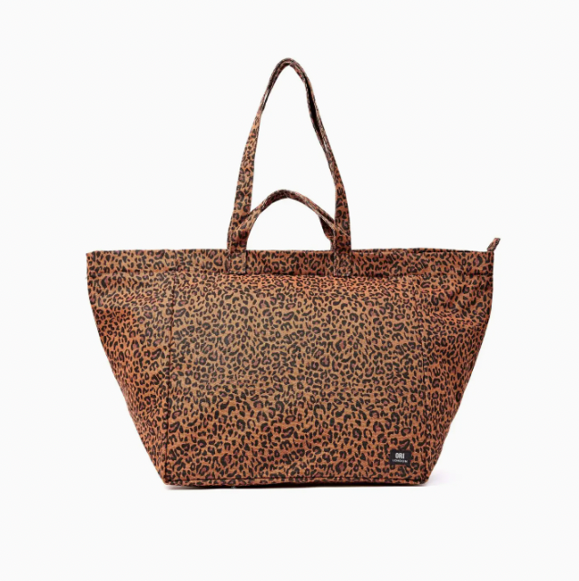 Marylebone Tote Bag in Leopard Mini Size: Large