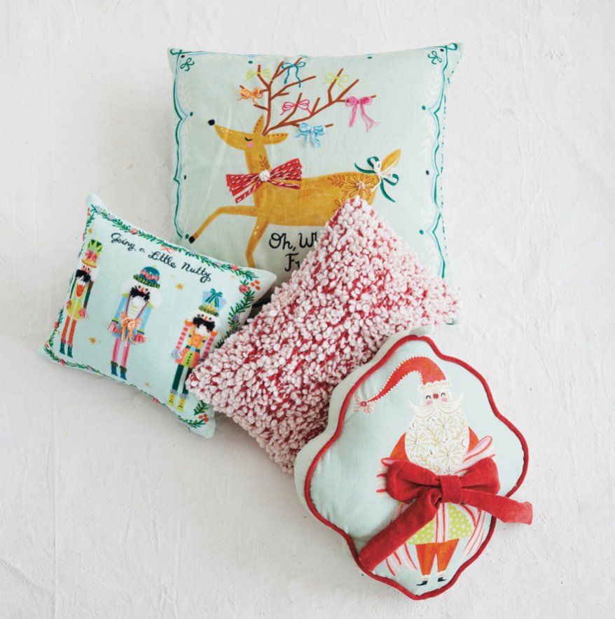 4 Christmas Pillows