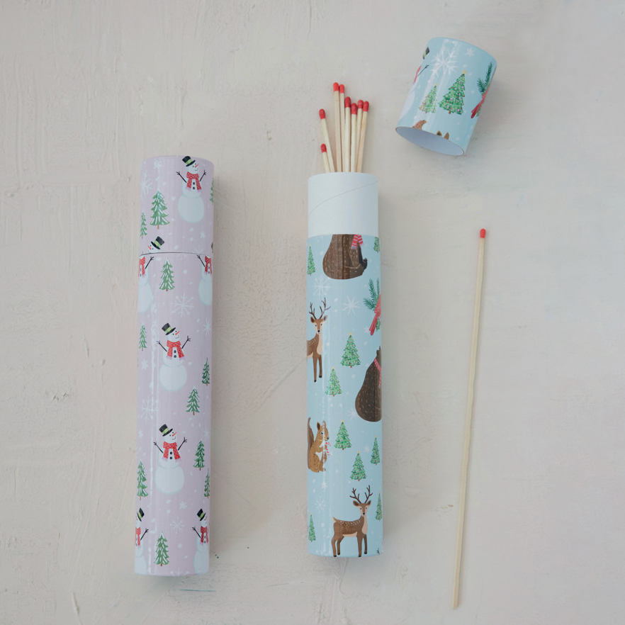 Whimsical Fireplace Matches – 2 Styles