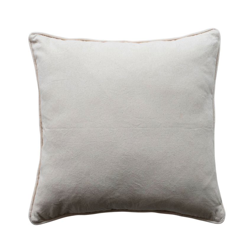 Snowflake with Velvet Piping - Pillow