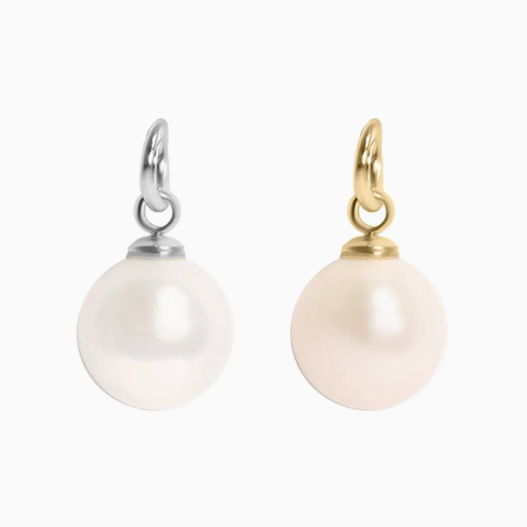 8mm Glass Pearl Charms