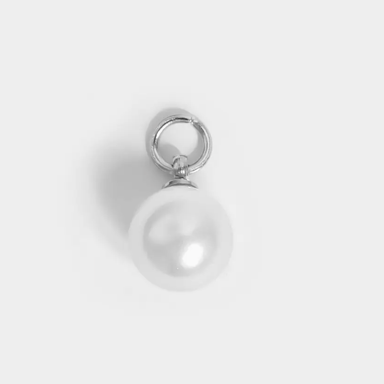 8mm Glass Pearl Charms