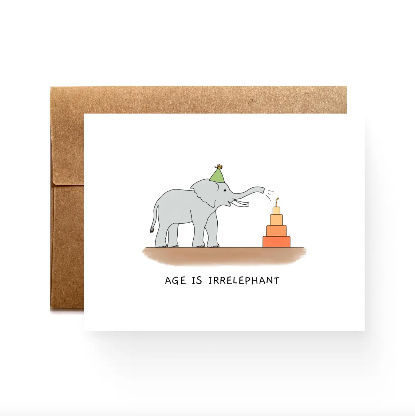 Age is Irrelephant Card