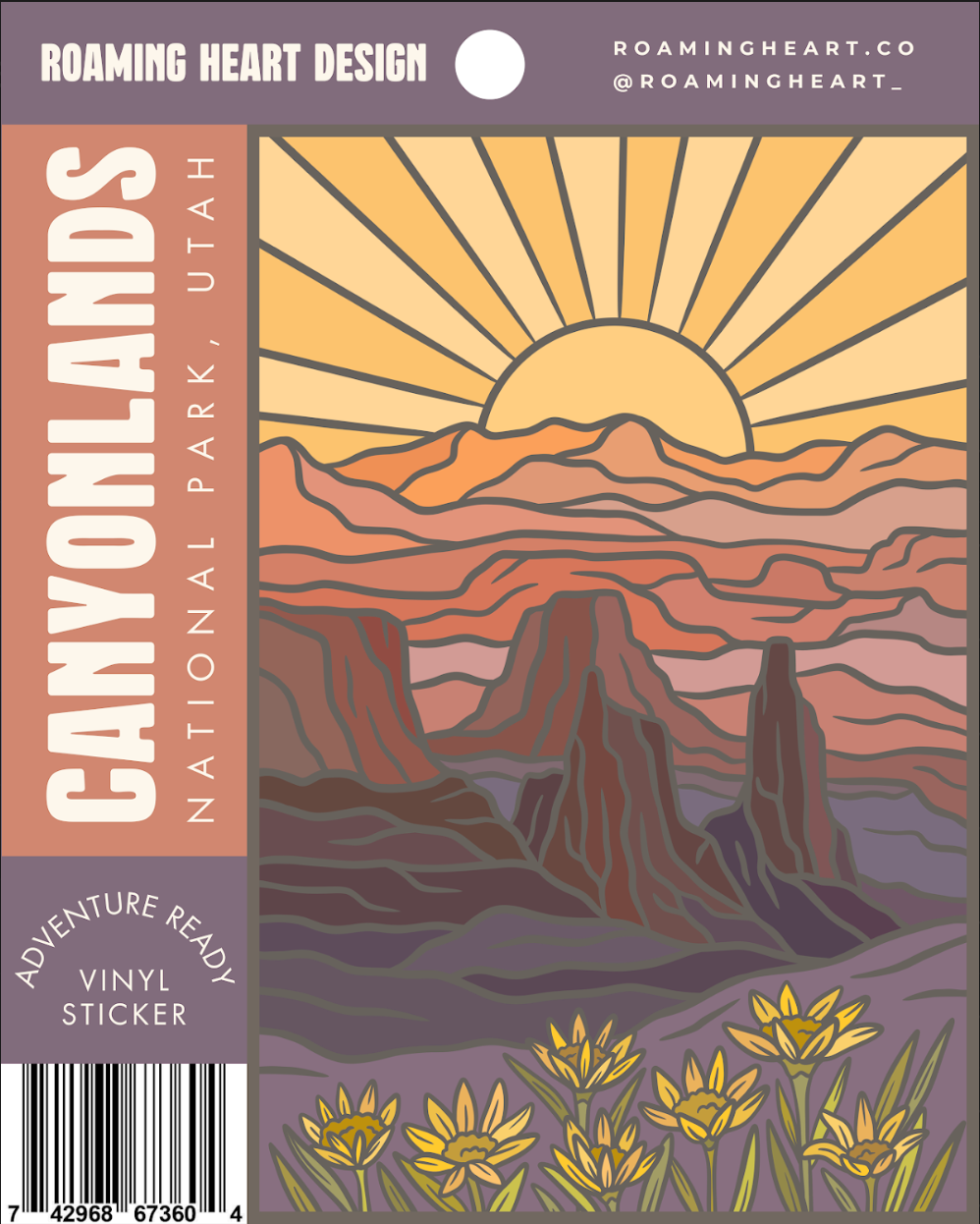 Canyonlands Sticker