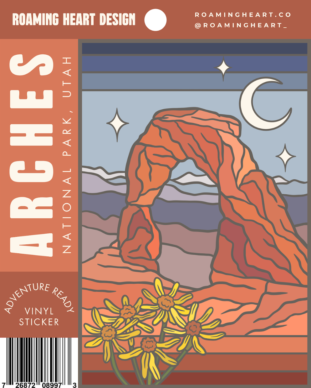 Arches Sticker