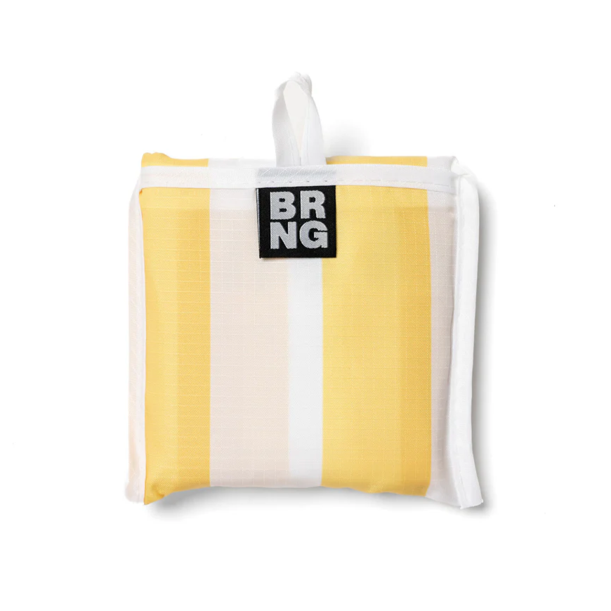 The Erin bag folded up into a neat 5.5" square. 