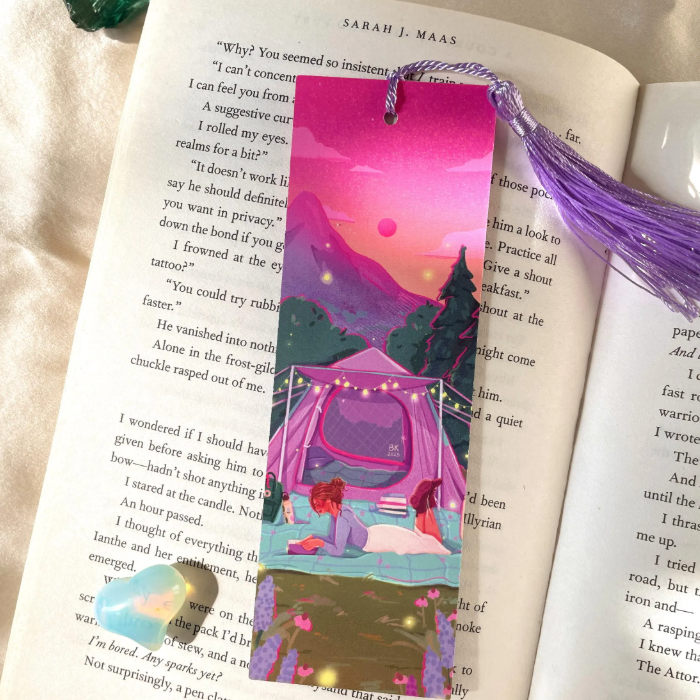 Wild and Reading Bookmark