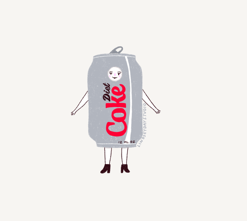 DIet Coke Sticker