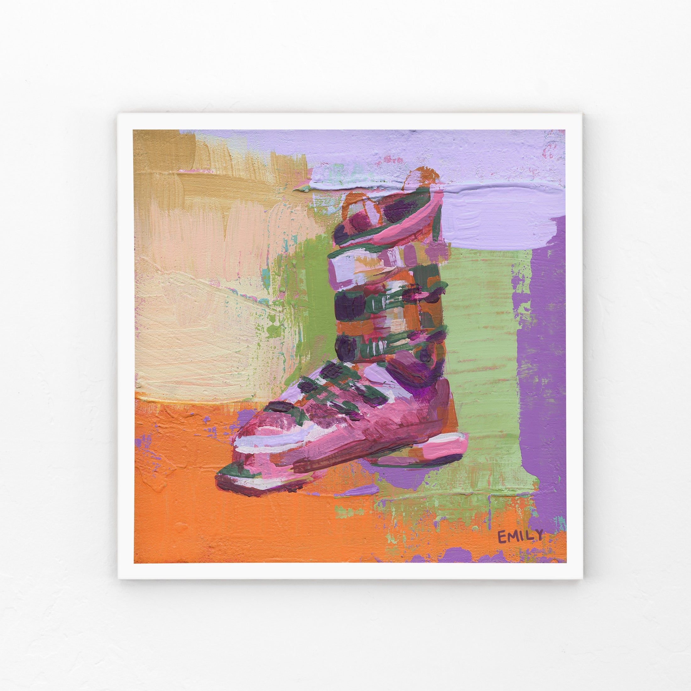 Ski Boot Colors 1 Print