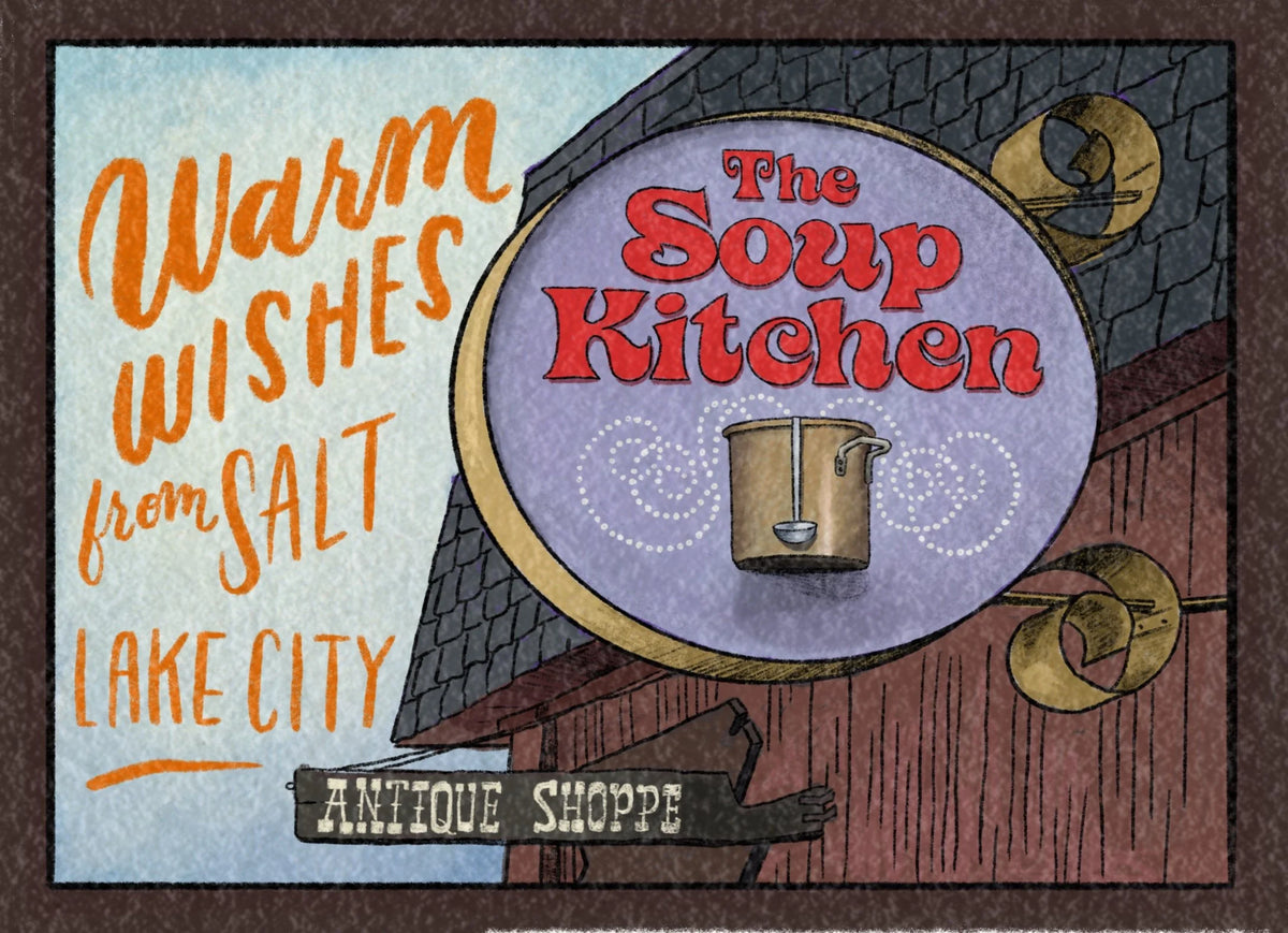 Soup Kitchen Postcard