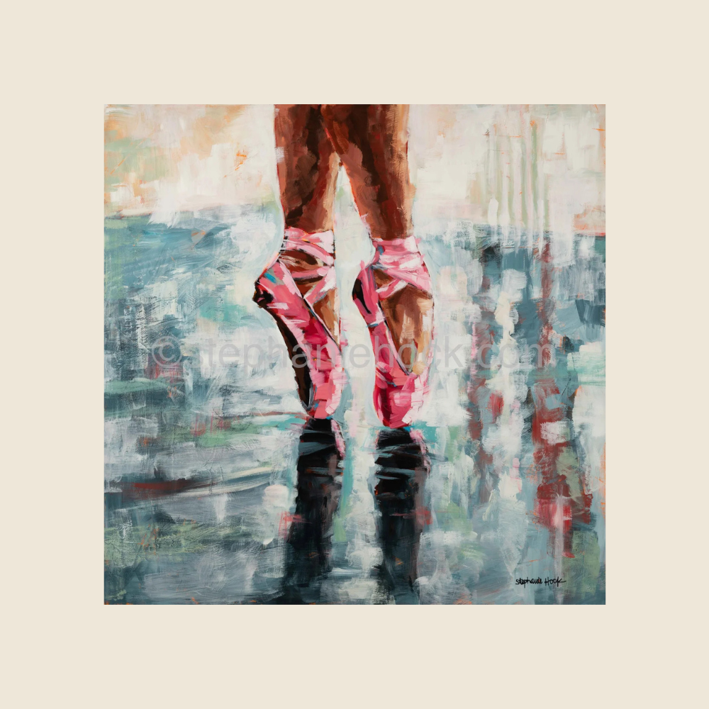 "En Pointe" - Original Painting - New Beginnings Art Show