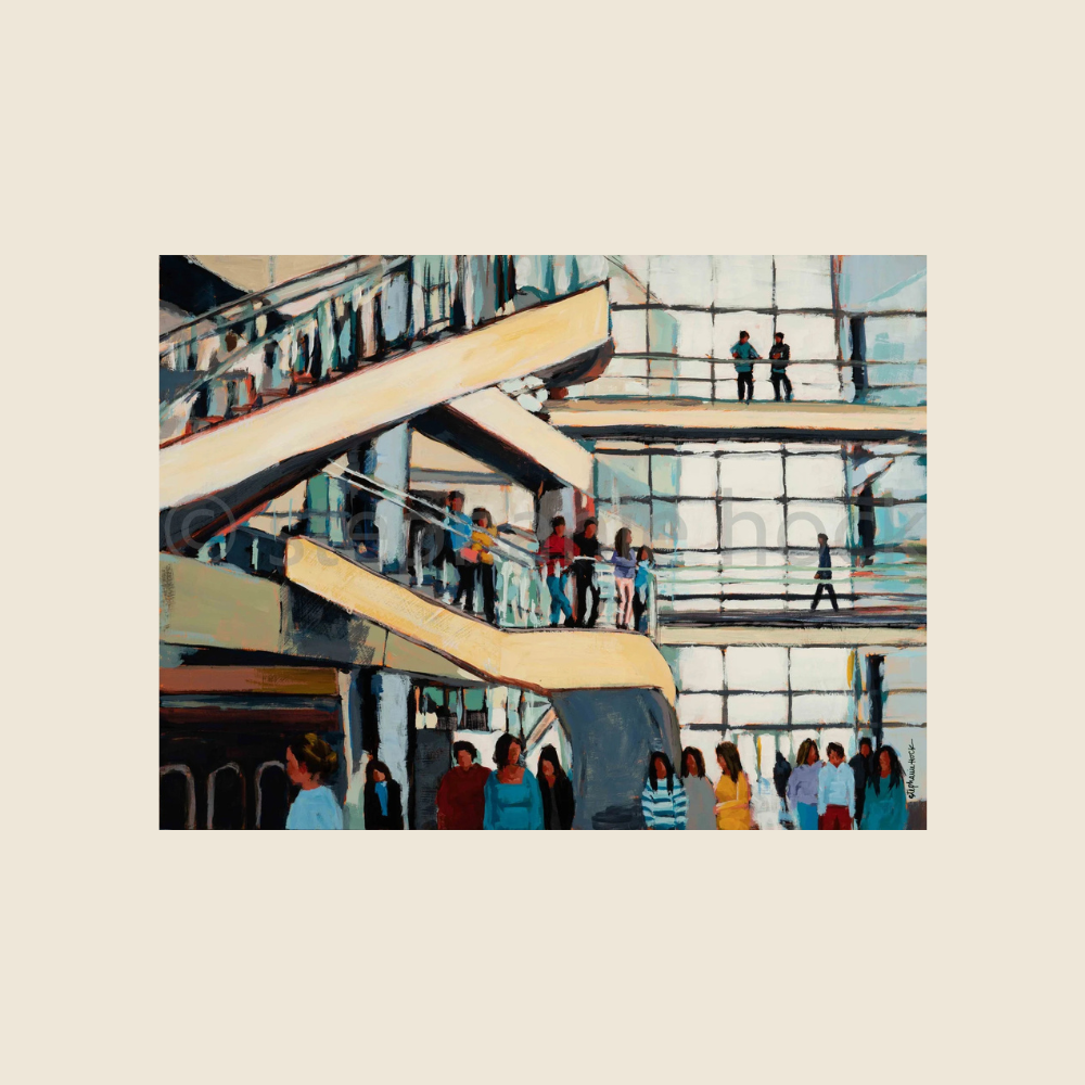 "Moving and Still" - Original Painting - New Beginnings Art Show