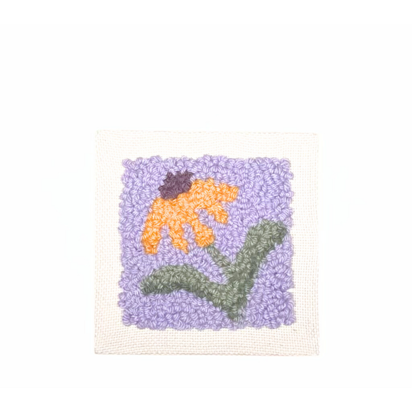 6" Yarn Punch Embroidery DIY Kit