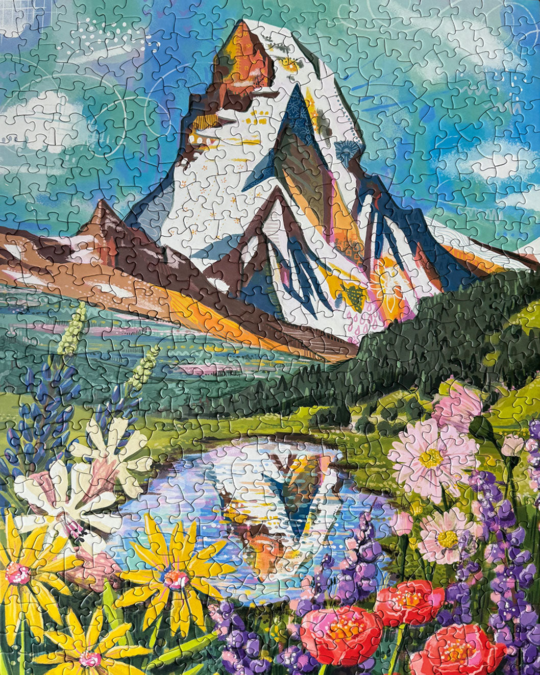 Swiss Summit 500 Pc Puzzle
