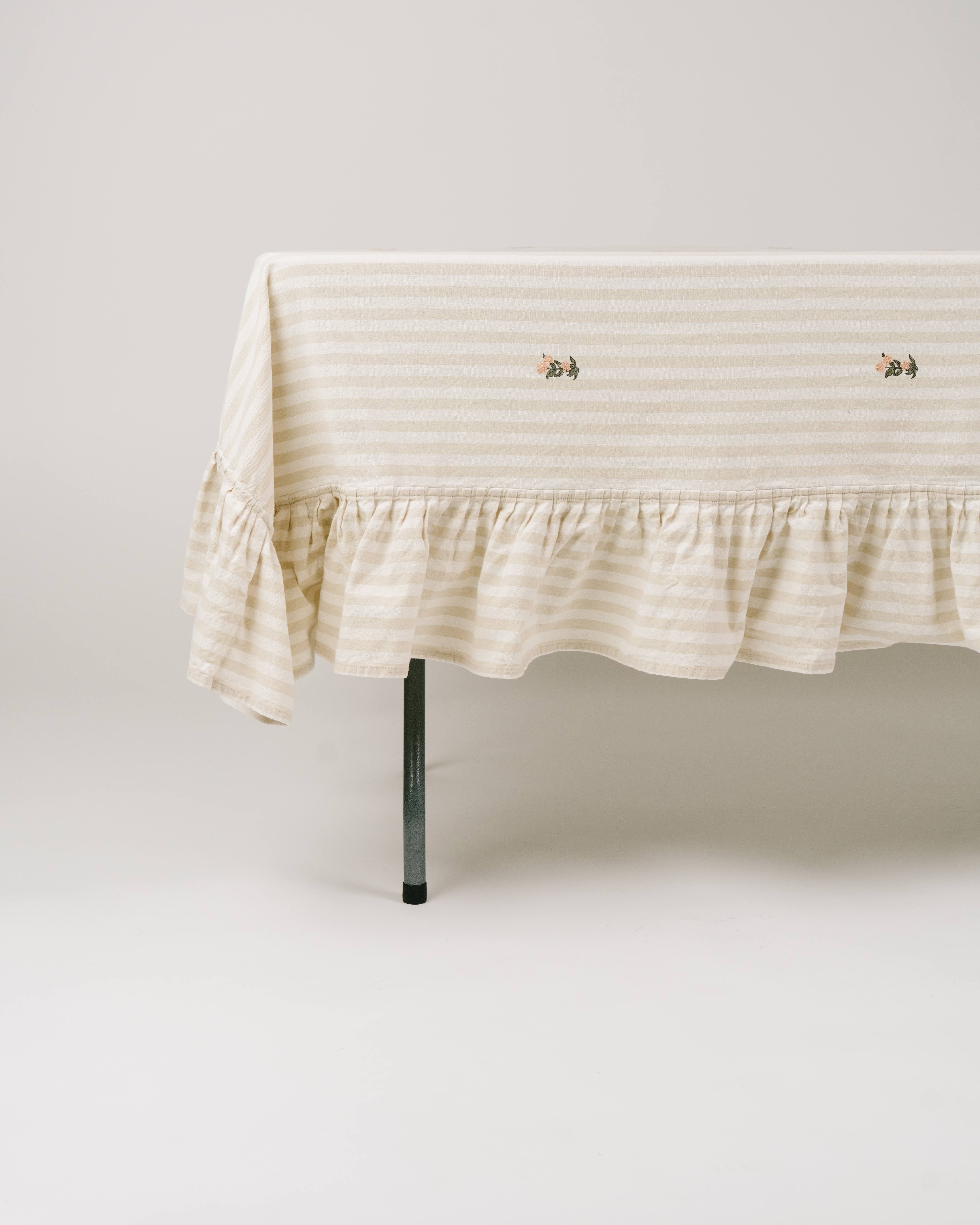 Frances Ruffled Tablecloth