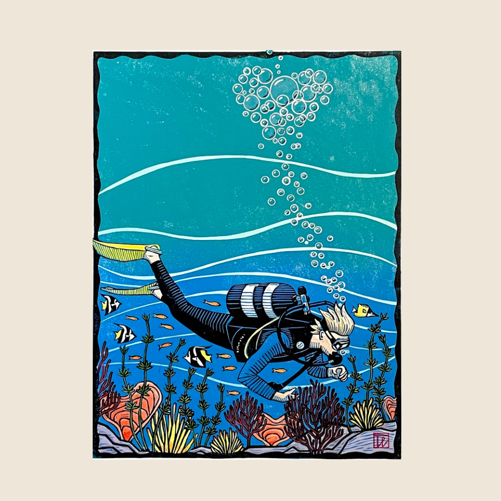 The Diver - Original Art - Understory