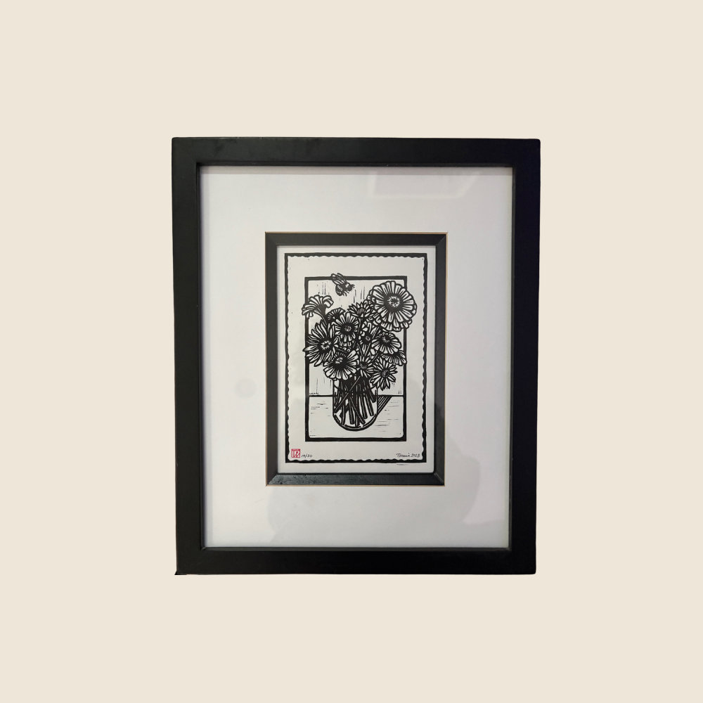 Zinnias - Original Art - Flourish Art Show