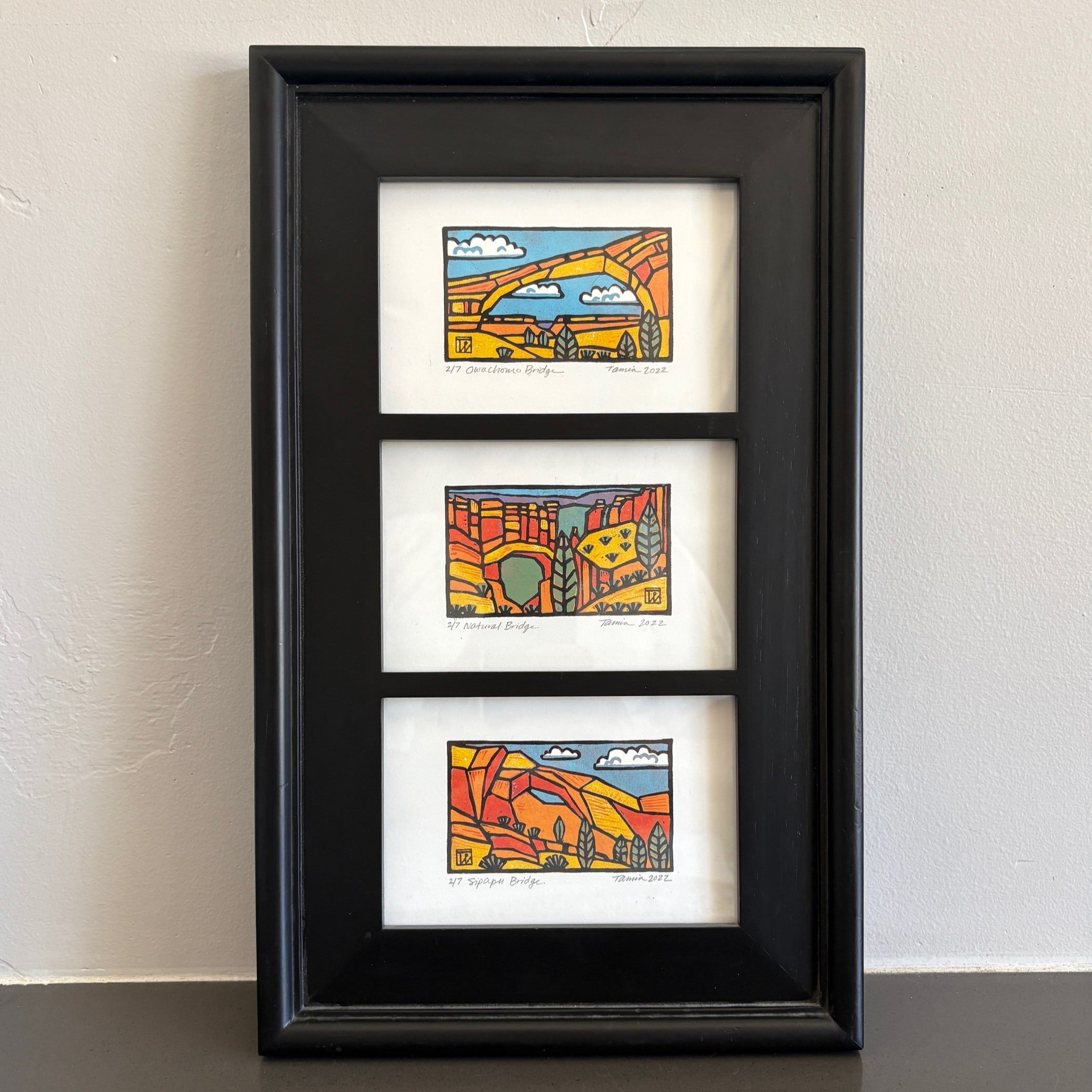 “Three Bridges” - Original Artwork - Road Trip Art Show