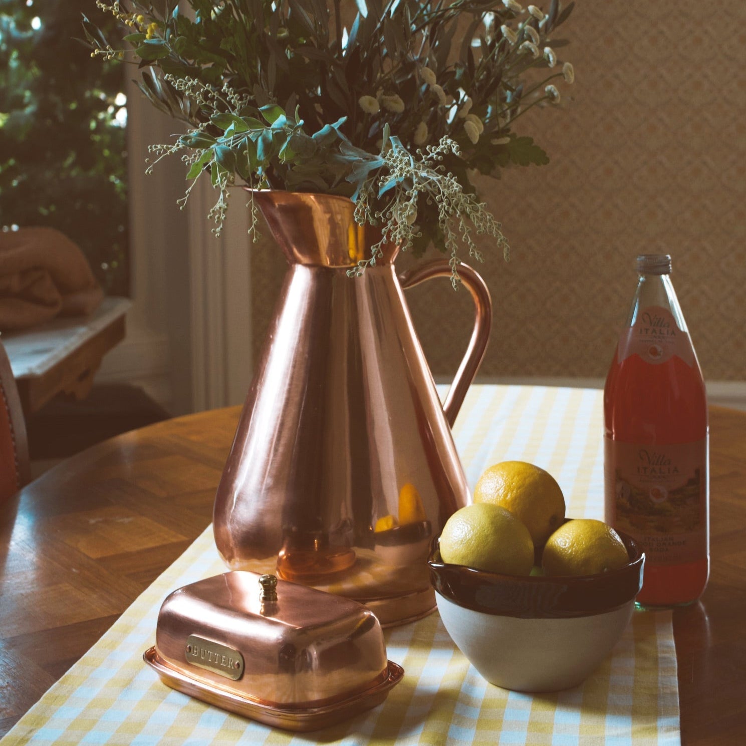 Large Copper Heirloom Vase