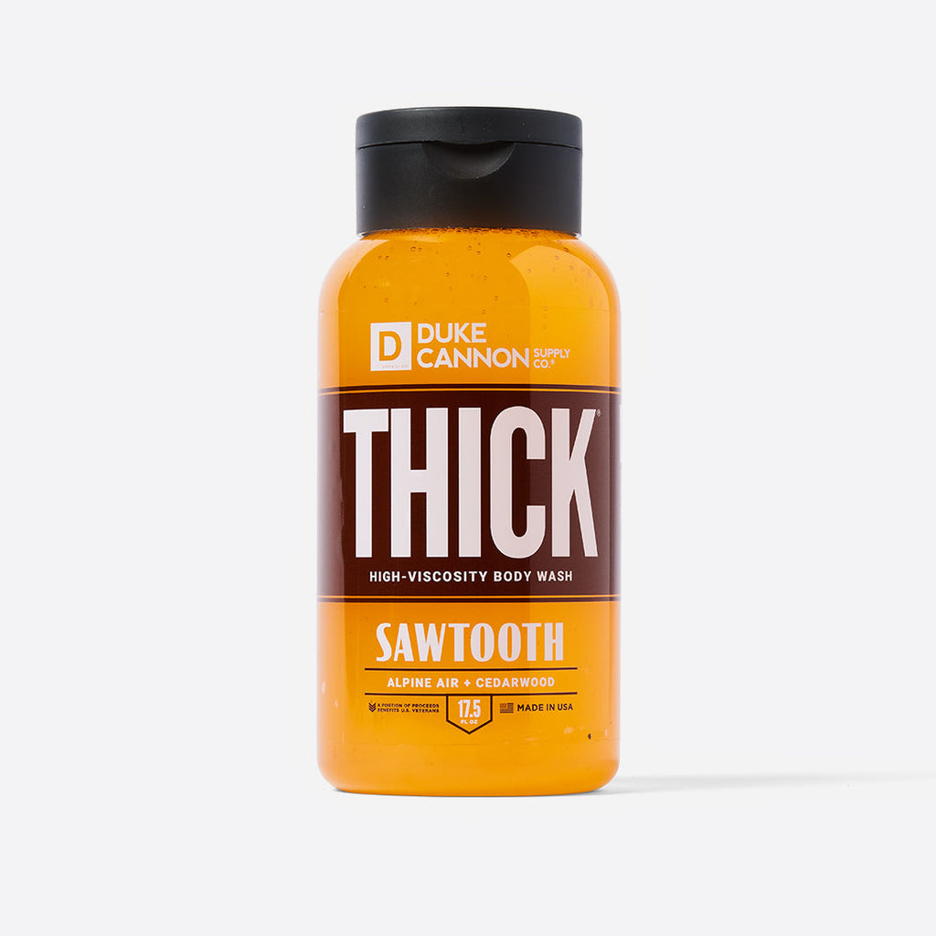 Featuring scents of alpine air and cedarwood, Sawtooth smells like a scenic drive in late fall, not the DMV in South Albuquerque. Body Wash