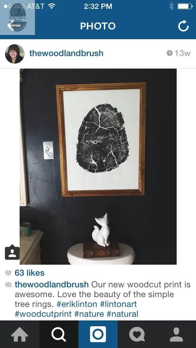 Utah Black Locust I - 18x24 print